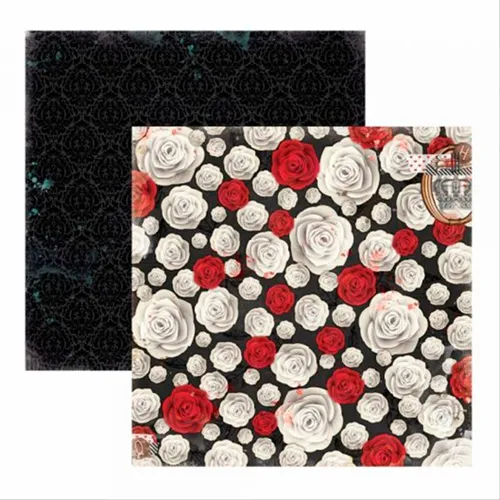 [OUTLET] Papel Scrapbook - Land Of Wonder - Flores - Toke e Crie